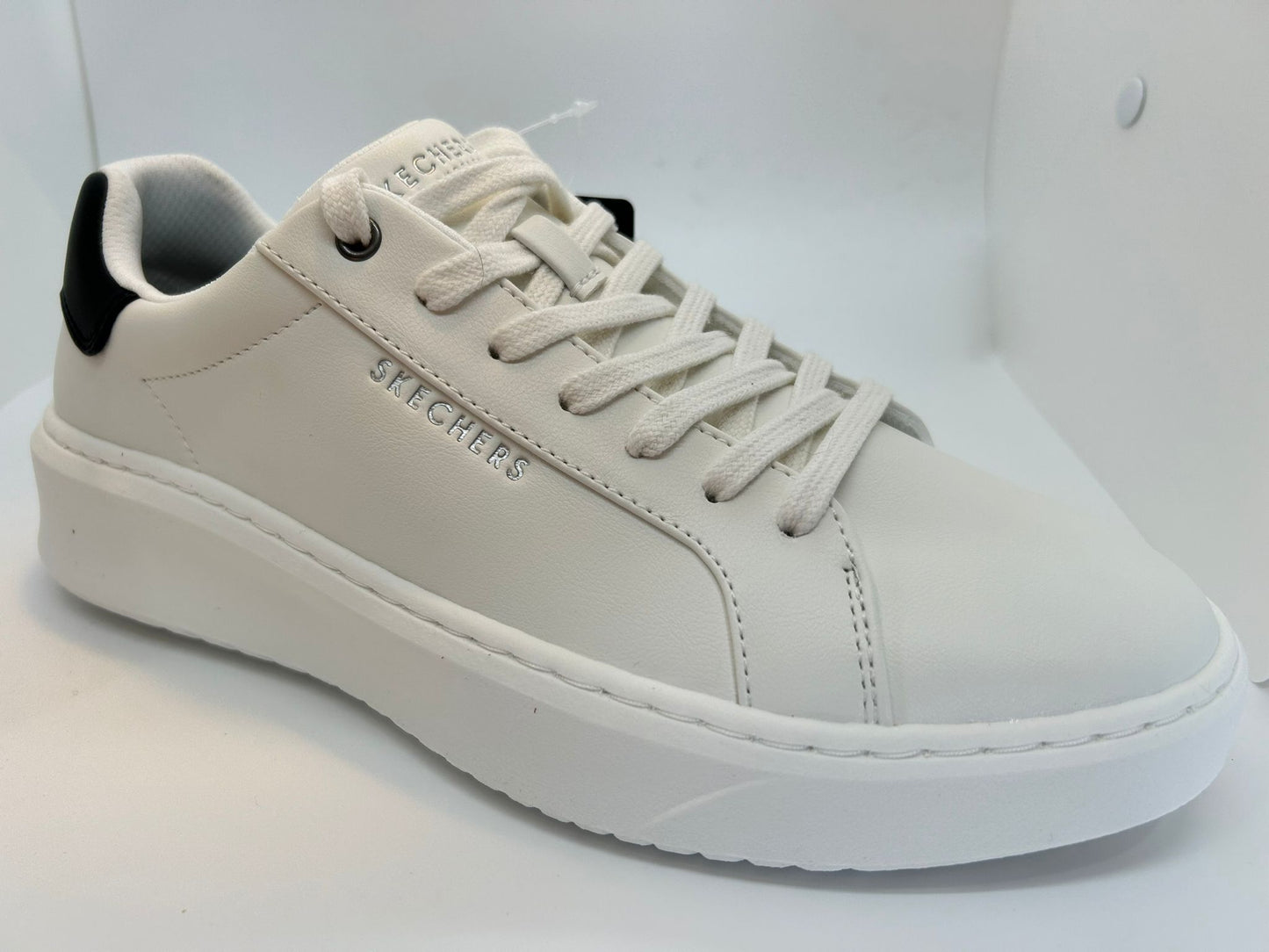 Skechers court break sneaker white