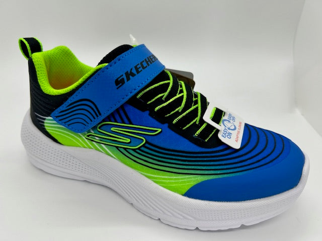 Skechers Microspec Advance blue/lime