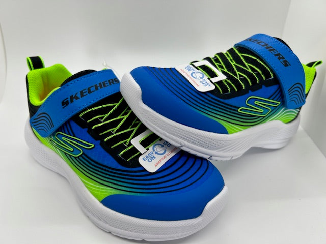 Skechers Microspec Advance blue/lime