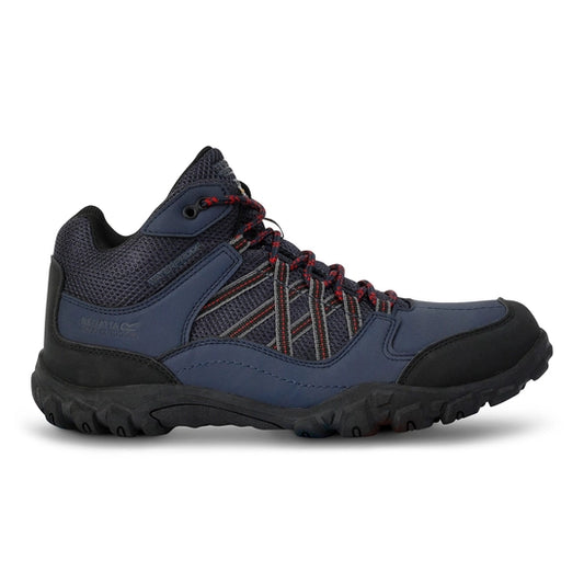 Regatta Edgepoint Mens MID WP Navy/Rio Red