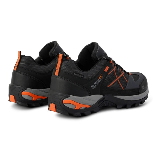 Regatta Mens Samaris III Low granite/blaze orange